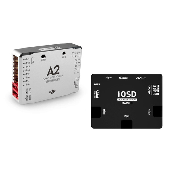 Полетный контроллер DJI A2 + система видеоналожения iOSD Mark II
